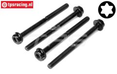 HPI15491 Torx Zylinderkopf schraube M5-L65 mm, 4 St.