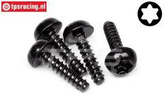HPI15495 Torx Linsen-Schneid schraube Ø4-L16 mm, 4 St.