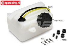 HPI85446 Kraftstofftank 700 cc, Set