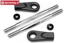 HPI85463 Spurstangen Ø6-L92 mm, Set