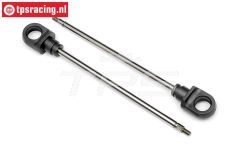 HPI86437 Stoßdämpfer Kolbenstange Kurz 5B, 2 st.