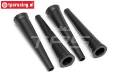 HPI86443 Stoßdämpferüberzug hinten, 4 st