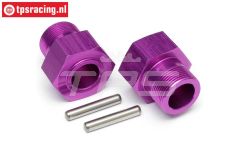HPI86469 Radmitnehmer hinten Violett, 2 st.