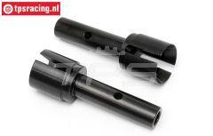 TPS86488 Radachse hinten HPI-Rovan, 2 st.