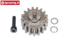 HPI86493 Stahl Zahnrad 17Z, 1 st.