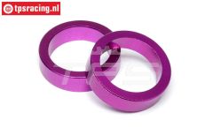 HPI86616 Hauptzahnrad Distanz Violett, 2 st.