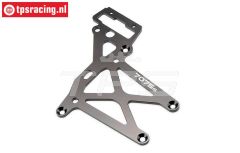 HPI87289 Platte hinten oben HD Gun Metal, 1 st.