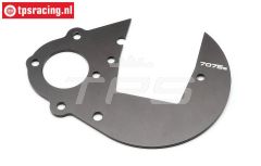 HPI87291 Getriebeplatte HD Gun Metal, 1 stk.