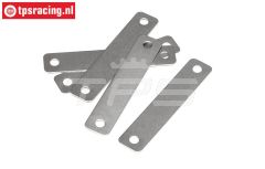 HPI87437 Bremsbelag Shim D0,4 mm, 5 st.