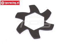 TPS87425 Baja Bremsscheibe Kühler Schwarz, 1 st.