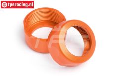 HPI87491 Stoßdämpferkappe Orange Ø20-H12 mm, 2 st.