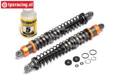 HPI87562 Stoßdämpfer hinten VVC-HD Orange, 2 st.