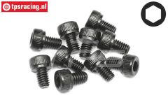 HPI94502 Zylinderkopf schraube M4-L6 mm, 10 st.