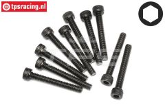 HPI94512 Zylinderkopf schraube M4-L30 mm, 10 st.