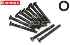 HPI94541 Senkkopf schraube M4-L40 mm, 10 St.