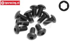 HPI94553 Linsenkopf schraube M4-L8 mm, 10 St.