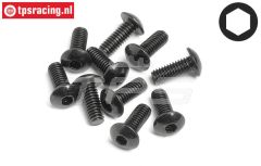 HPI94554 Linsen schraube M4-L10 mm, 10 St.