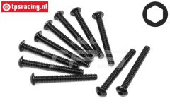 HPI94564 Linsenkopf schraube M4-L35 mm, 10 St.