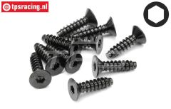 HPI94631 Senkkopf-schneid schraube Ø4-L15 mm, 10 St.