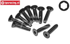HPI94632 Senkkopf-schneid schraube Ø4-L18 mm, 10 St.