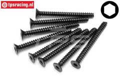 HPI94641 Senkkopf-schneid schraube Ø4-L40 mm, 8 St.