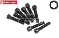 HPI94676 Zylinderkopf schraube M3,5-L18 mm, 8 st.