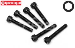 HPI94710 Zylinderkopf schraube M5-L30 mm, 8 st.
