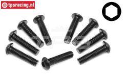 TPS94909 Linsenkopf schraube M6-L25 mm, 10 St.