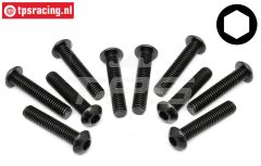 TPS94910 Linsenkopf schraube M6-L30 mm, 10 St.