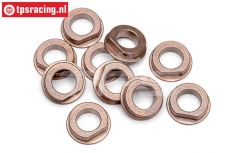 HPIB075 Bremsachse Gleitlager Ø6-Ø10-H3 mm, 10 st.
