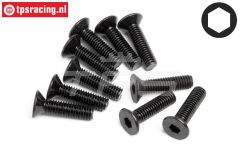 HPIZ084 Senkkopf schraube M3-L12 mm, 10 st.