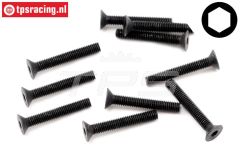 HPIZ087 Senkkopf schraube M3-L20 mm, 10 St.