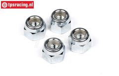 HPIZ664 Stahl Stopmutter M4, 4 St.