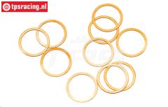 HPIZ891 Distanzscheibe Ø10-Ø12-H0,1 mm, 10 st.