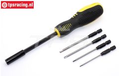 TPS0280/12 HSS Innensechskant mit Magnetische Bithalter, Set