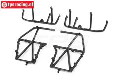 LOS241040 Seitenkäfigteile Schwarz LMT Truck, Set