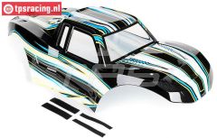 LOS250013 Karrosserie MTXL Schwarz/Grün, Set