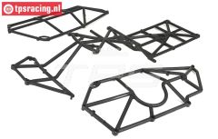 LOS251007 Überrollkäfig Komplett DBXL, Set