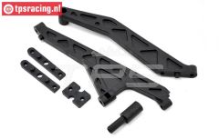 LOS251037 Chassisstrebe vorne/hinten MTXL, Set