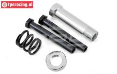 LOS251044 LOSI DBXL-MTXL Servo-Saver Achse, Set