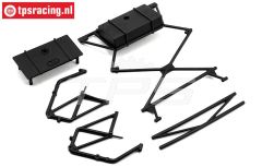 LOS251055 Karosserie halter hinten L/R-X-Bar SBR, Set