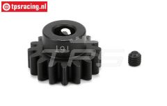 LOS252039 E-Motor Stahlzahnrad 16Z-M1,5, 1 st.