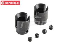 LOS252054 Antrieb achse vorne/hinten MTXL, 2 st.