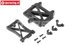 LOS252060 LOSI ESC Montageplatte DBXL-E, Set
