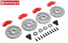 LOS252109 Bremsscheiben und Zubehör SRR-SBR 2.0, Set