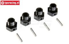 LOS252129 Felgen Sechskantmitnehmer 17 mm hex SBR 2.0, 2 st.