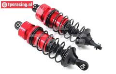 LOS253002 Stoßdämpfer vorne Rot DBXL-MTXL, 2 st.