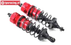 LOS253003 Stoßdämpfer hinten Rot DBXL-MTXL, 2 st.