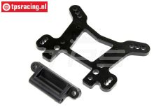 LOS254063 LOSI DBXL 2.0 Alu-Stoßd. Brücke vorne, Set