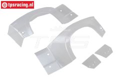 LOS350004 Kar-Kotflügel L-R Glasklahr SBR, 1 st.